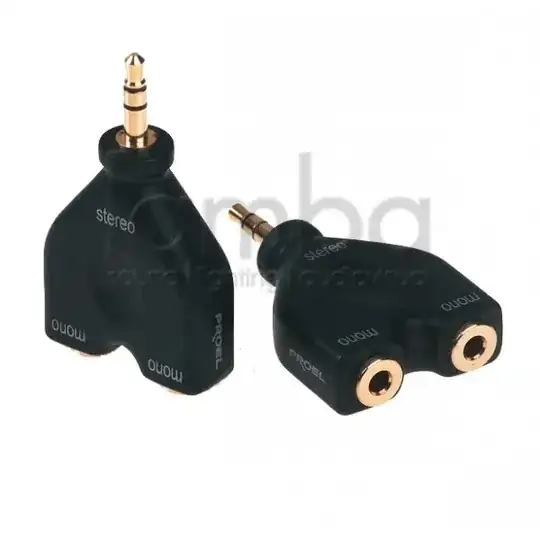 dual mono to stereo 3.5 mm