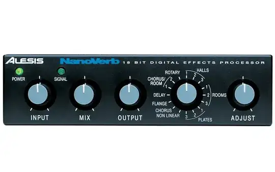 NanoVerb Front Panel