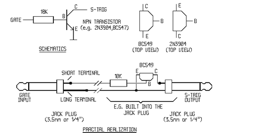 Gate to S-trig