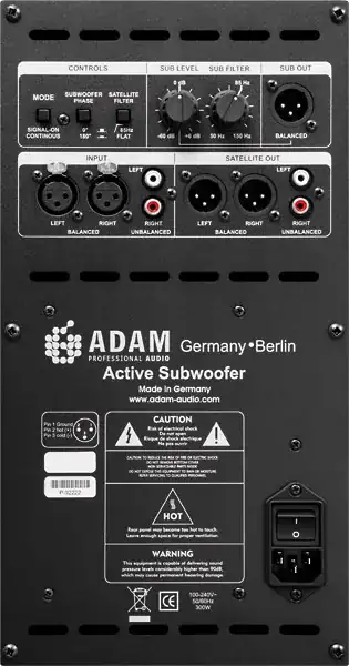 Current Adam Sub8 Model