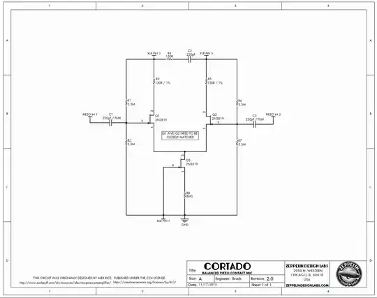 balanced, buffered piezo preamp