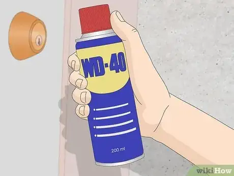 Image titled Fix a Sticky Lock Step 1