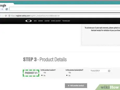 Image titled Register Oakley Sunglasses Step 7