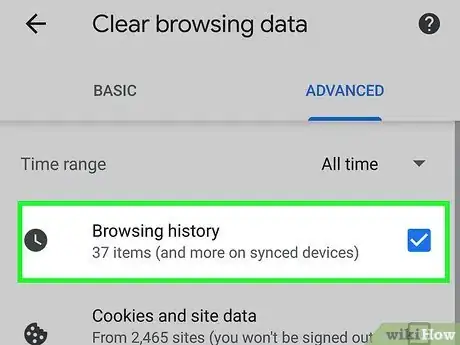 Image titled Clear Android Search History Step 14
