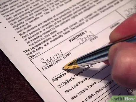 Image titled File for a California Domestic Partnership Step 5