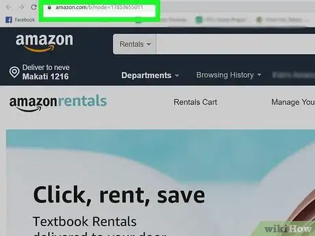 Image titled Rent Books on Amazon Step 1