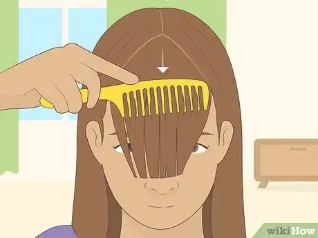 Image titled Cut Round Bangs Step 4