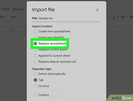 Image titled Open a TSV File on PC or Mac Step 12