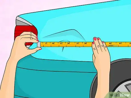 Image titled Remove a Dent in Car With a Hair Dryer Step 2