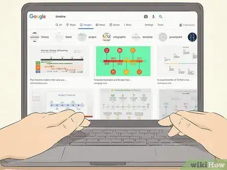 Image titled Make a Timeline Step 4