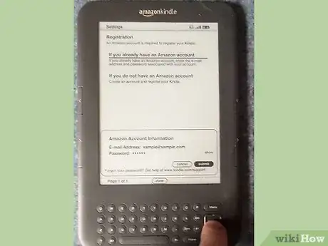 Image titled Register a Kindle Keyboard to Your Amazon Account Step 8