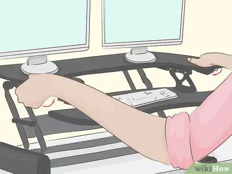 Image titled Lower a Varidesk Step 2