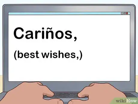 Image titled End a Letter in Spanish Step 8