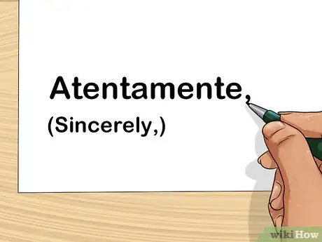 Image titled End a Letter in Spanish Step 4