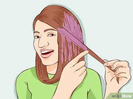 Image titled Color Hair Using Sidewalk Chalk Step 5