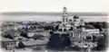 Shevchenkivskyi District in 1910 with the Holy Dormition Cathedral&nbsp;[uk] destroyed by the Soviet Union in 1936