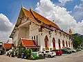 Wat Kaew Fah Chulamanee the temple by the Chao Phraya River