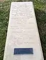 Grave lid, Oxford Cemetery