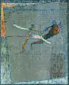 Man and Woman (Kindnap), 1982, Oil on canvas, 80 x 66&nbsp;cm.