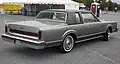 1980 Lincoln Continental Coupe rear