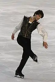Stéphane Lambiel at the 2010 European Championships