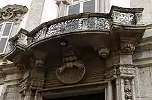 Palazzo Cusani in Milan (Italy)