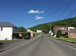 Front Street in Bayard