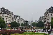 Viewed from the north end of "Xiangxie Road".