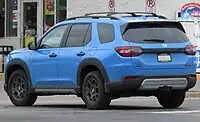 2023 Honda Pilot TrailSport (rear view)