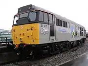 31271 Stratford 1840-2001, pictured on 3 June 2004 at the York Railfest held to celebrate the 200th anniversary of railways. Under the auspices of A1A Locomotives Limited, the locomotive will be spending the 2019 and 2020 seasons on the Llangollen Railway in North Wales.