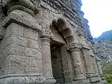 Multifoil arch at the Amb temple complex, Pakistan. An example from the Hindu Shahis period, dated between 800-950 AD.