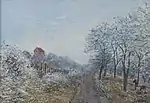Le Givre à Veneux, 1880, University of Michigan Museum of Art, Ann Arbor