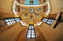 Image 9Altar ceiling of St. George's Chapel, Ljubljana Castle