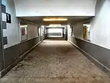 The pedestrian underpass