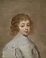 Portrait of a boy (possibly James II) by Anthony van Dyck