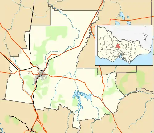 Mount Camel is located in City of Bendigo