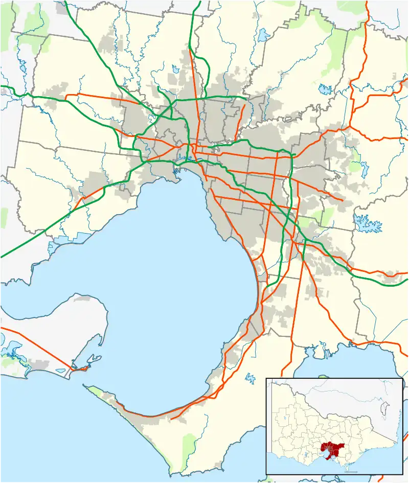 Hawthorn is located in Melbourne