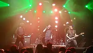 Black Flag onstage
