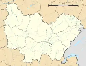 Beaune is located in Bourgogne-Franche-Comté
