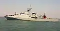 Amazonas entering Goa Harbour during IBSAMAR 2016.