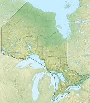 Lake Arkona is located in Ontario