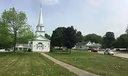 Town center: Canterbury United Community Church&nbsp;(L) & Country Store (R)