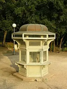 Aedicula in the park