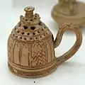 Clay censer (Thymiaterion), Gralygia near Ierapetra, 1400-1200 BC
