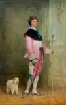 Souvenir de Carnaval (1861), 29 x 18,5&nbsp;cm, oil on panel. private collection