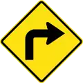 PG-2aSharp curve to right