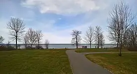 Lake Ontario as seen from Garner Point Trail