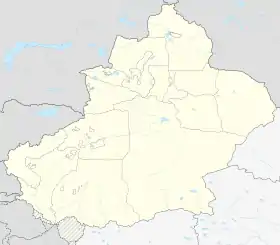 Qitai is located in Xinjiang