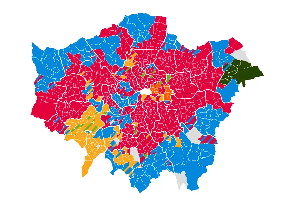 2022 results map