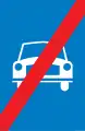 End of expressway